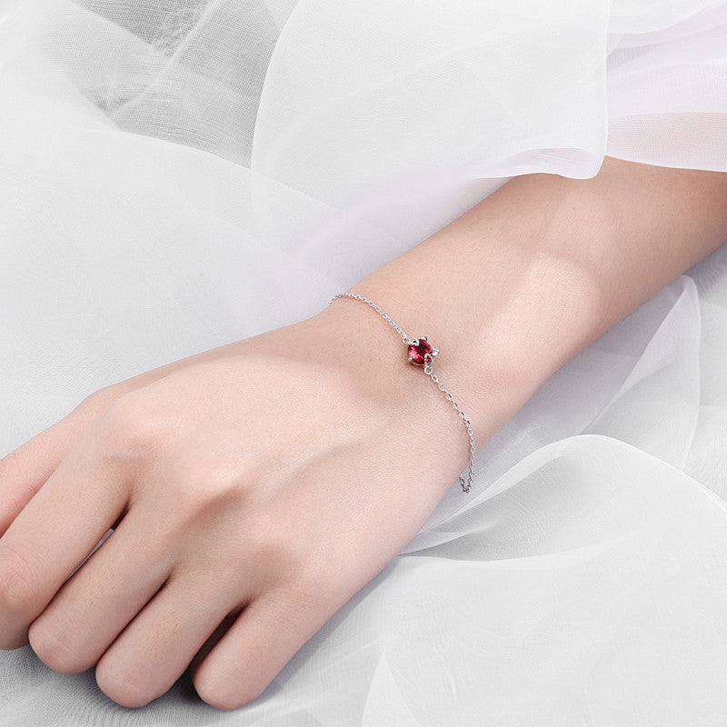 S925 sterling silver cat bracelet - FASHIONKULTUR