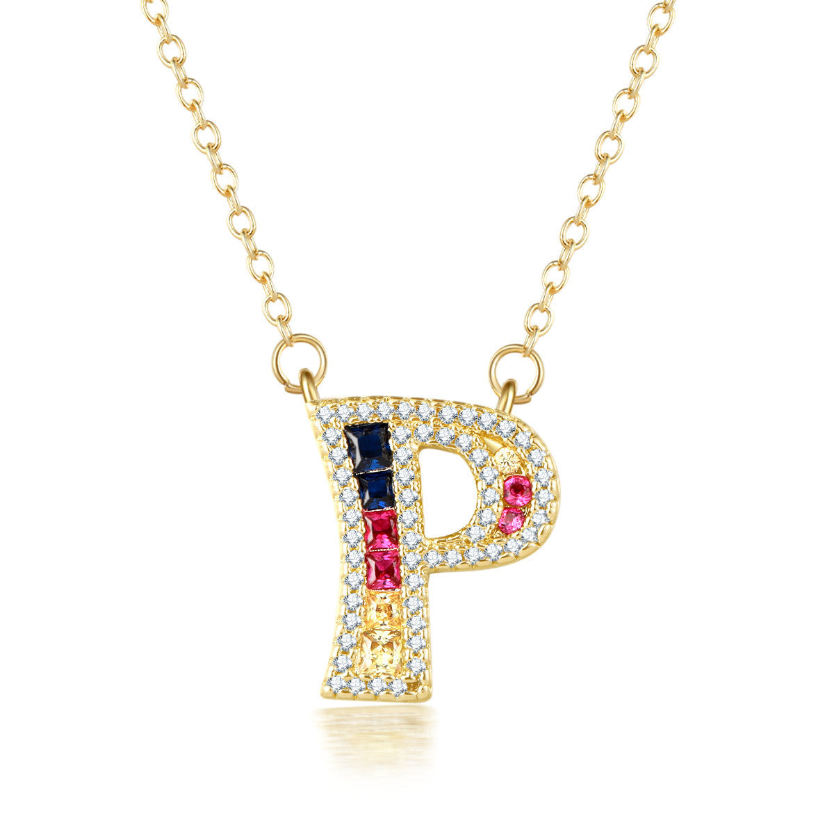 26 letters pendant necklace - FASHIONKULTUR