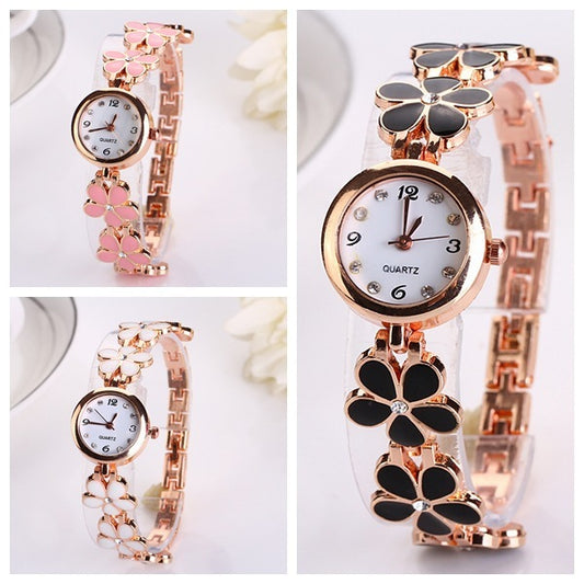 Lvpai New Luxury Casual Fashion Bracelet Watch Flower Strap Wristwatch Dress Elegance Quartz Watch For Women Gift Watch - FASHIONKULTUR