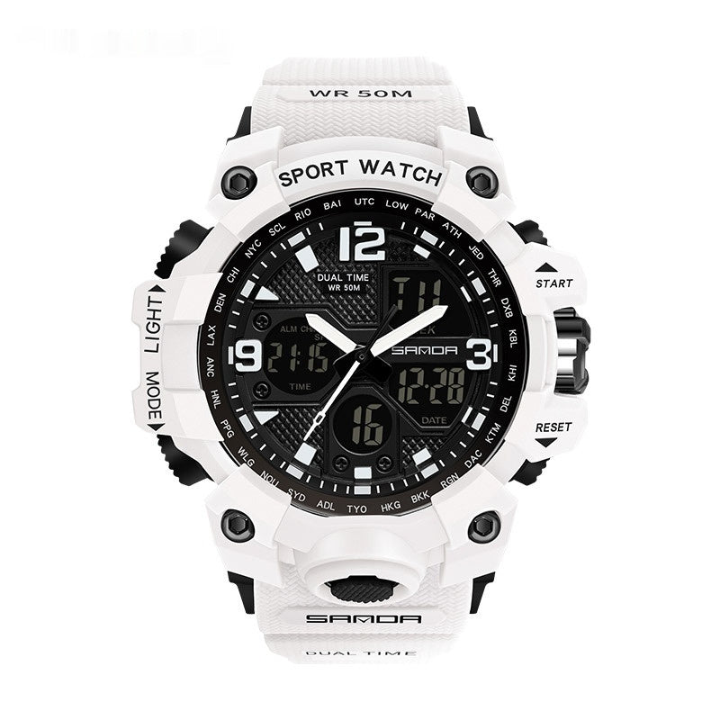 Electronic Youth Student Fashion Trend Cool Men's Watch - FASHIONKULTUR