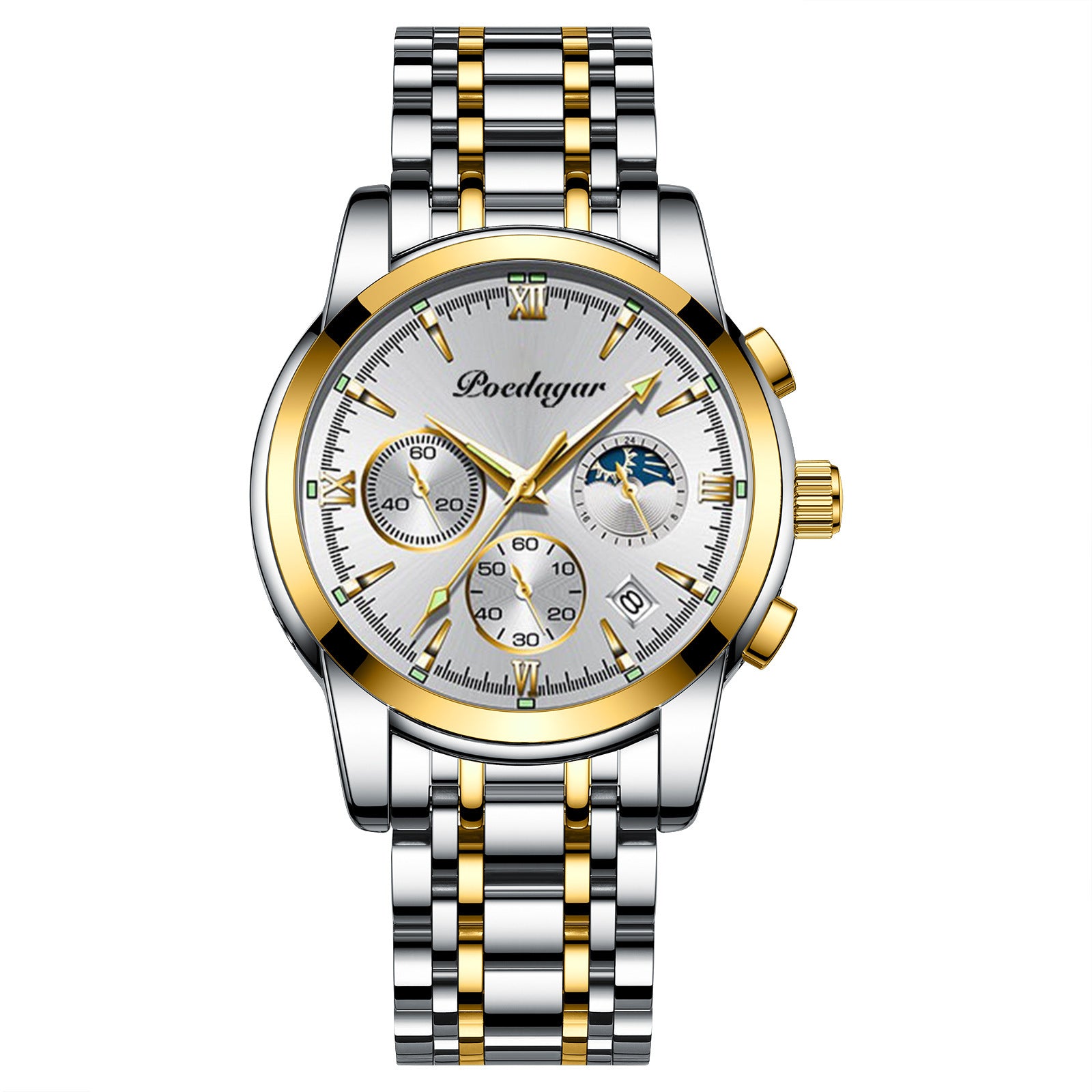 Multifunctional Men's Watch Luminous Waterproof Quartz Wrist Watch - FASHIONKULTUR