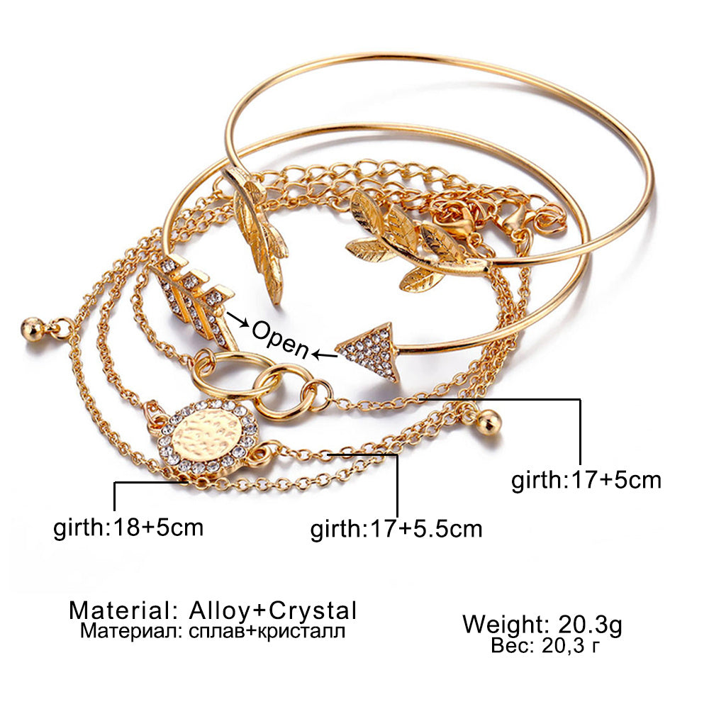 Bohemian Bracelet Jewelry Set - FASHIONKULTUR