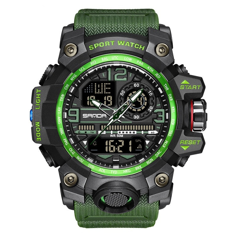 Trend Multi-functional Sports Luminous Outdoor Student Watch - FASHIONKULTUR
