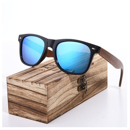 Wooden sunglasses polarized sunglasses men's glasses - FASHIONKULTUR