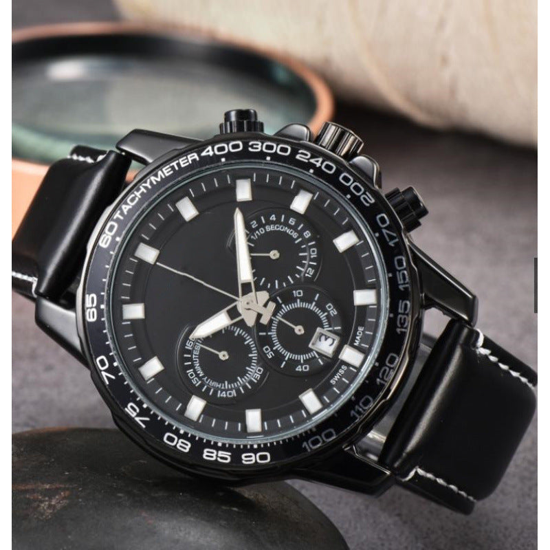 Men's Day Six-pin Full-function Quartz Watch - FASHIONKULTUR