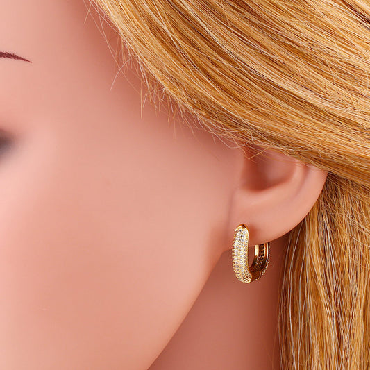 Jewelry Personalized Diamond Earrings - FASHIONKULTUR