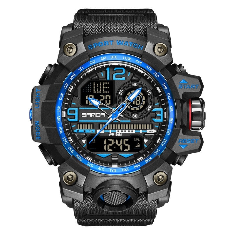 Trend Multi-functional Sports Luminous Outdoor Student Watch - FASHIONKULTUR