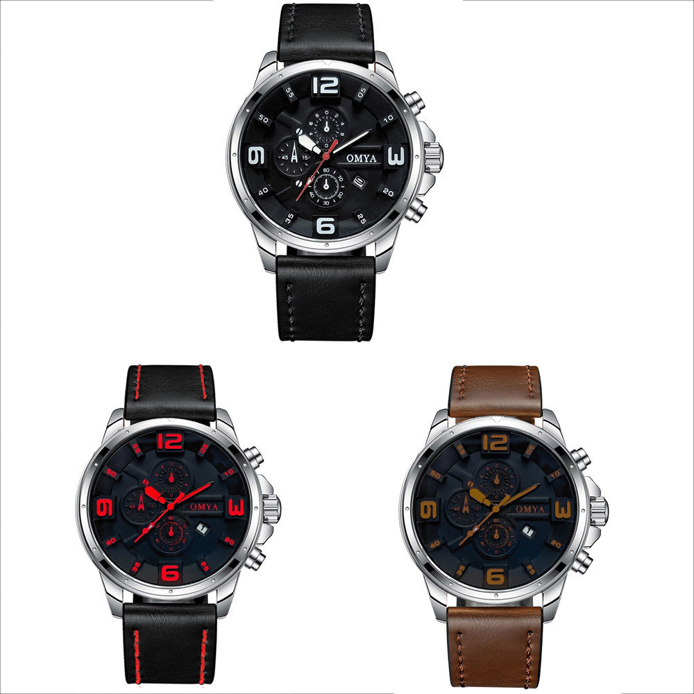 Fashion Waterproof Men's Quartz Watch - FASHIONKULTUR