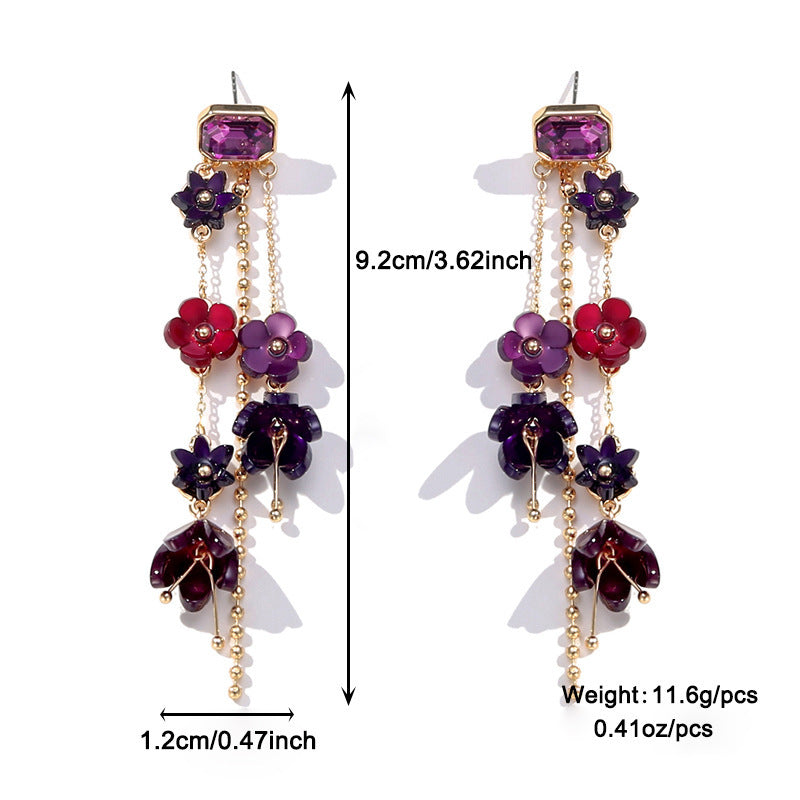 Acrylic Flower Spring Suit Collar - FASHIONKULTUR
