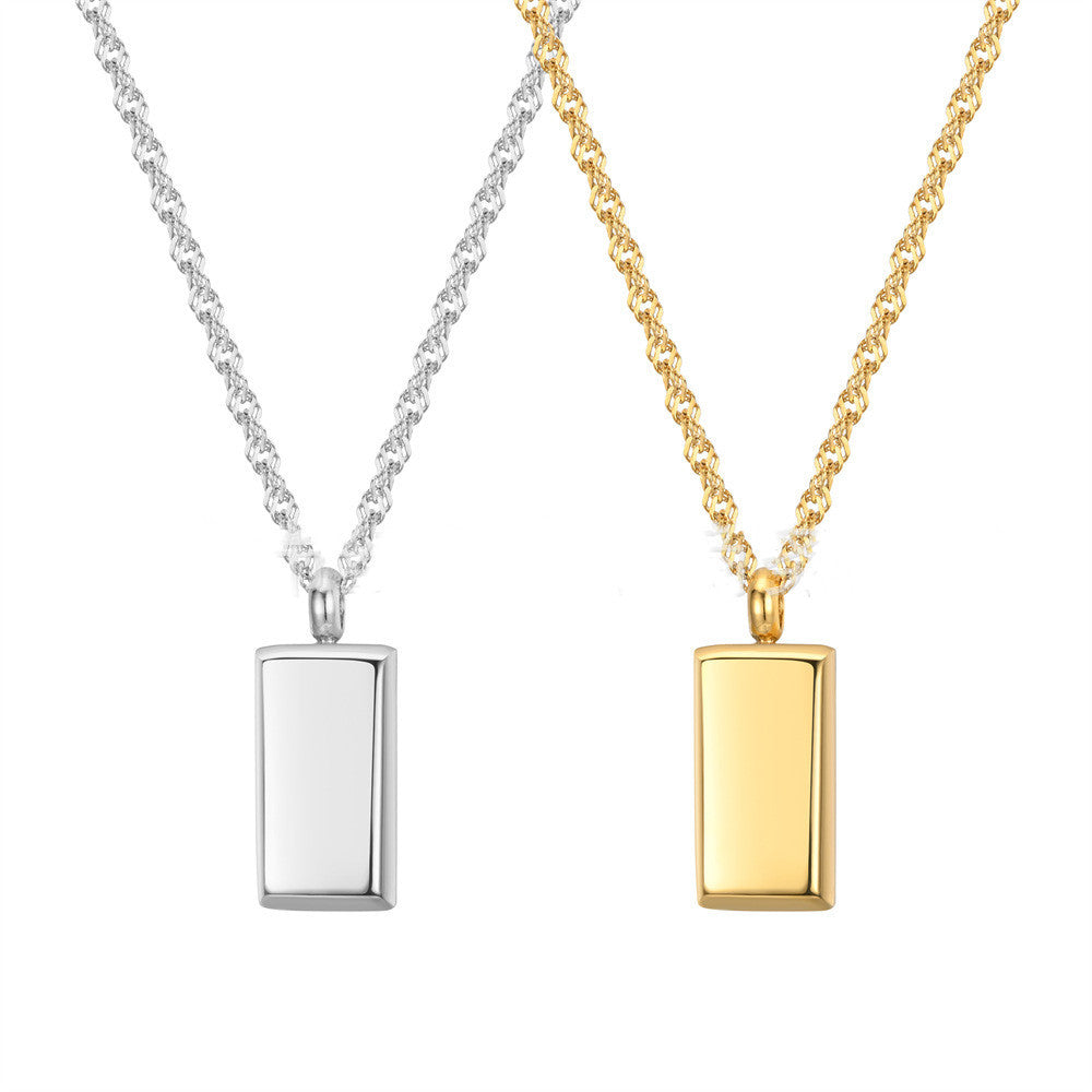 Titanium Steel Pendant Gianduja Noisettes New Love Gold Nut Necklace Pendant - FASHIONKULTUR