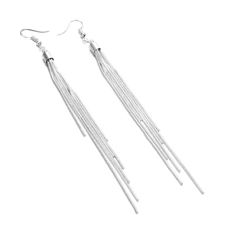 Long Tassel Earrings - FASHIONKULTUR