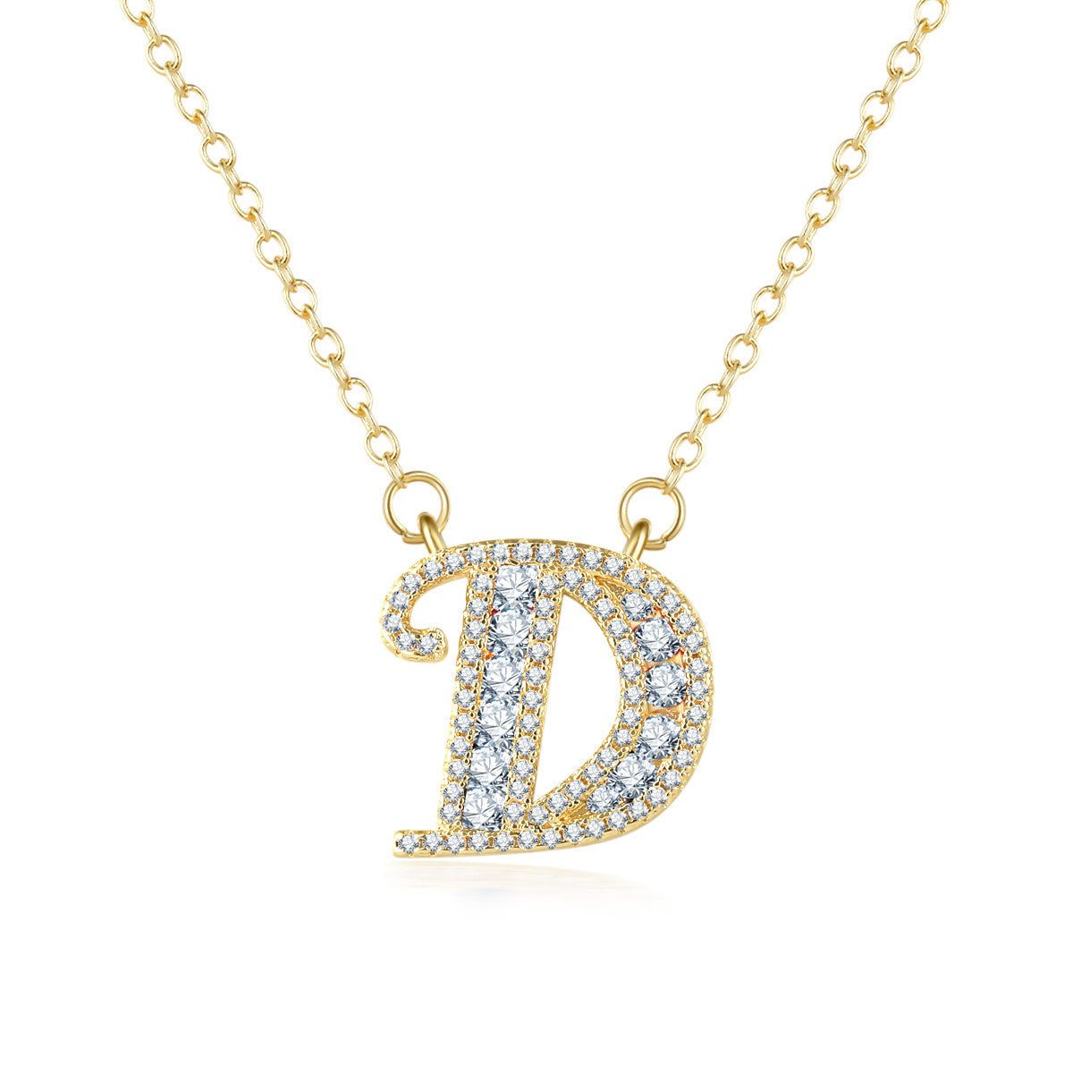 26 letters pendant necklace - FASHIONKULTUR