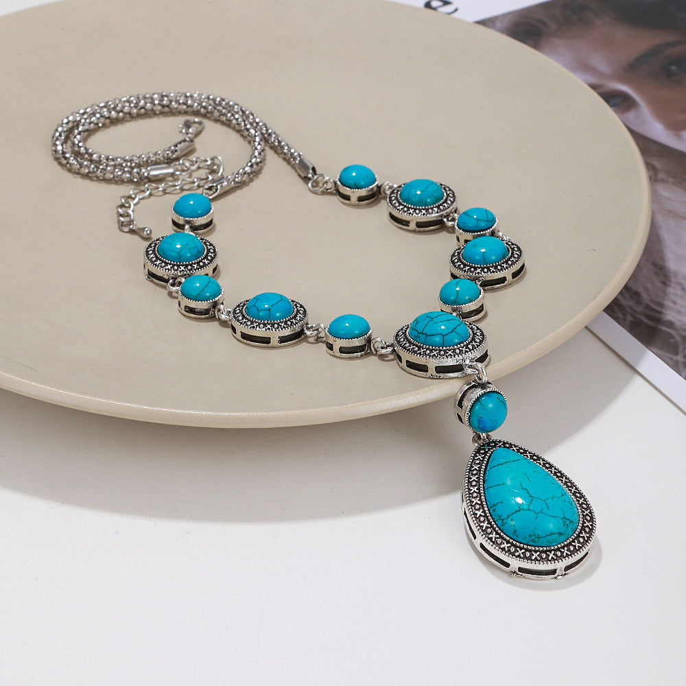 Fashion Retro Green Pine Necklace For Women - FASHIONKULTUR