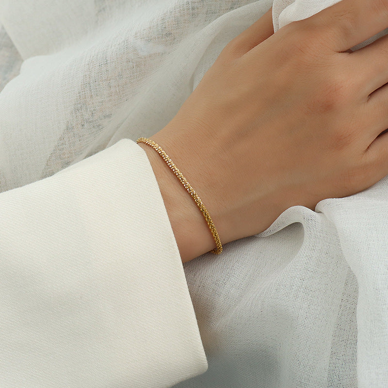Starry Cauliflower Bracelet Necklace Jewelry Suit - FASHIONKULTUR