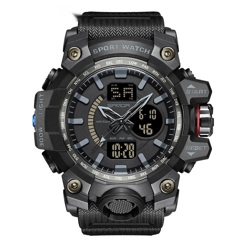 Electronic Youth Student Fashion Trend Cool Men's Watch - FASHIONKULTUR