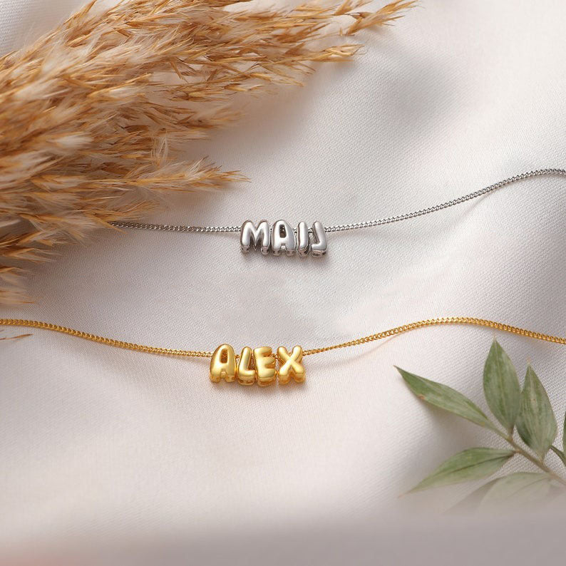 Capital English Letter Splicing Name Cute Pendant - FASHIONKULTUR