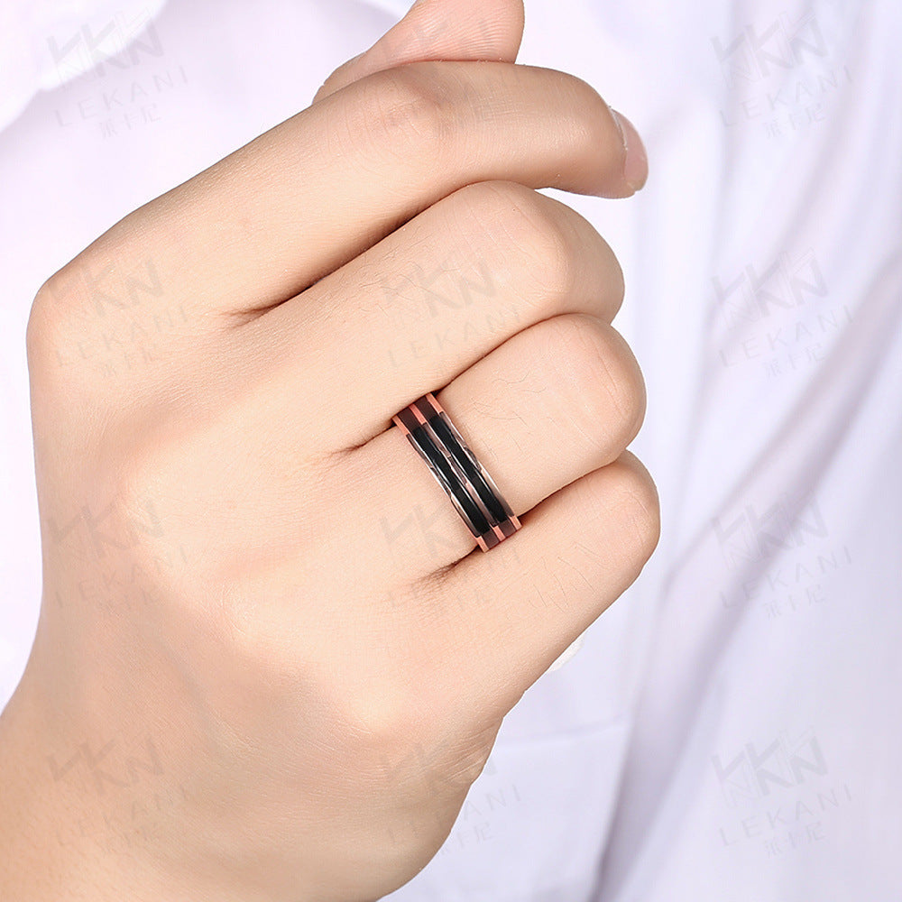 Titanium Jewelry Supply man ring - FASHIONKULTUR