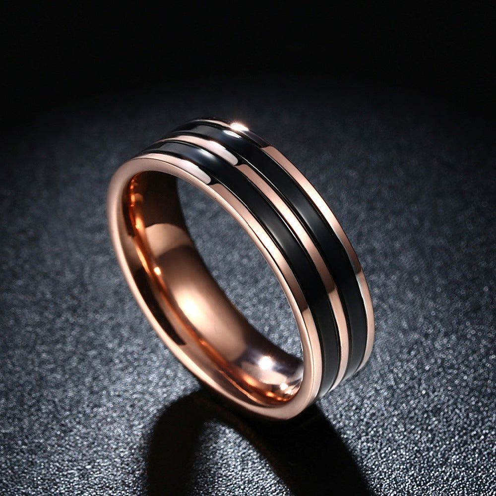 Titanium Jewelry Supply man ring - FASHIONKULTUR