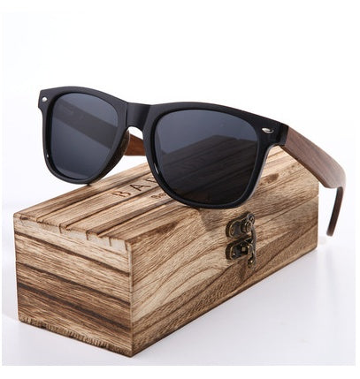 Wooden sunglasses polarized sunglasses men's glasses - FASHIONKULTUR