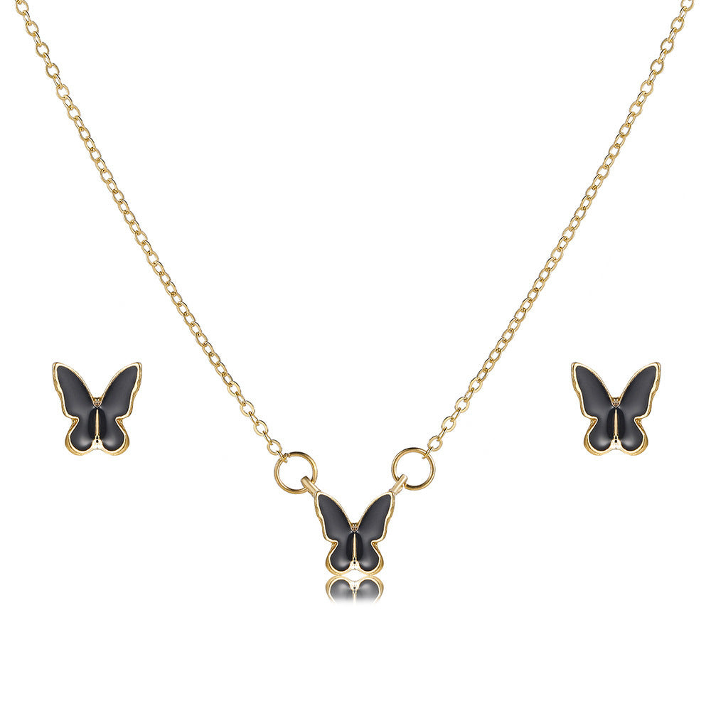 Butterfly Jewelry Set Creative Retro Simplicity - FASHIONKULTUR