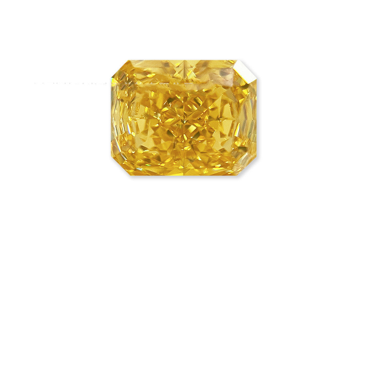 Sterling Silver Round Ice Flower Cut Colorful Yellow Jewelry Earrings - FASHIONKULTUR