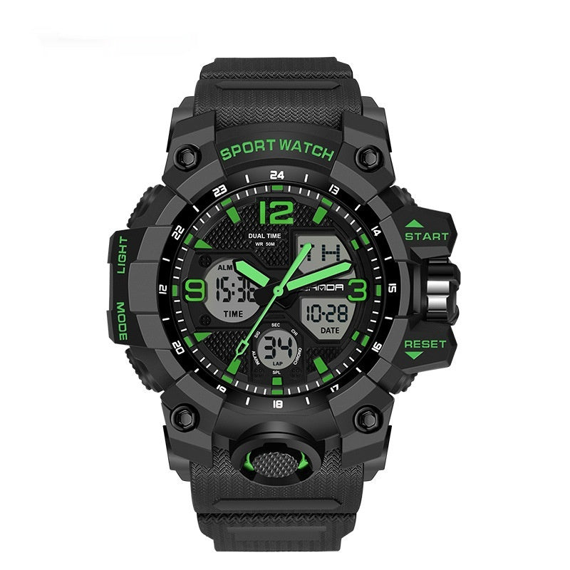 Electronic Youth Student Fashion Trend Cool Men's Watch - FASHIONKULTUR