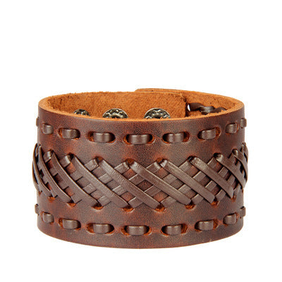 Multi-layer vintage cowhide rope - FASHIONKULTUR