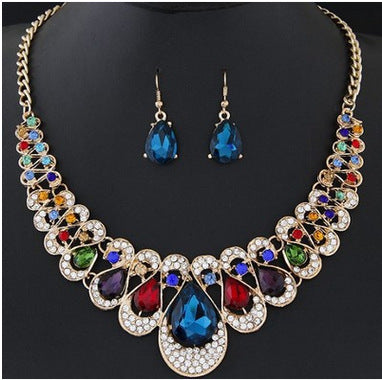 Necklace necklace earring set - FASHIONKULTUR