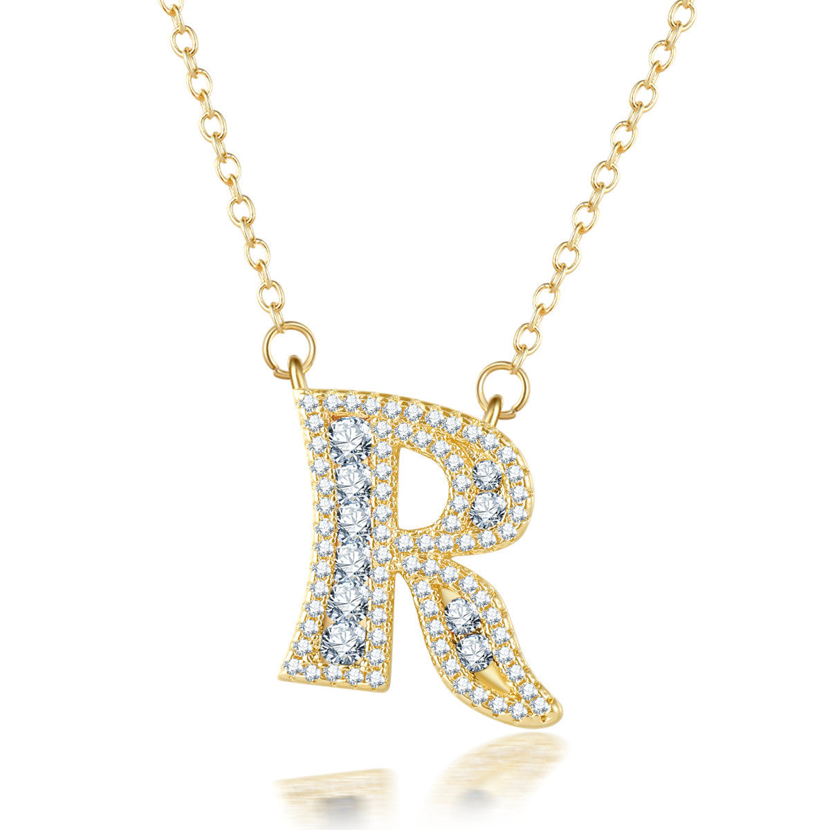 26 letters pendant necklace - FASHIONKULTUR