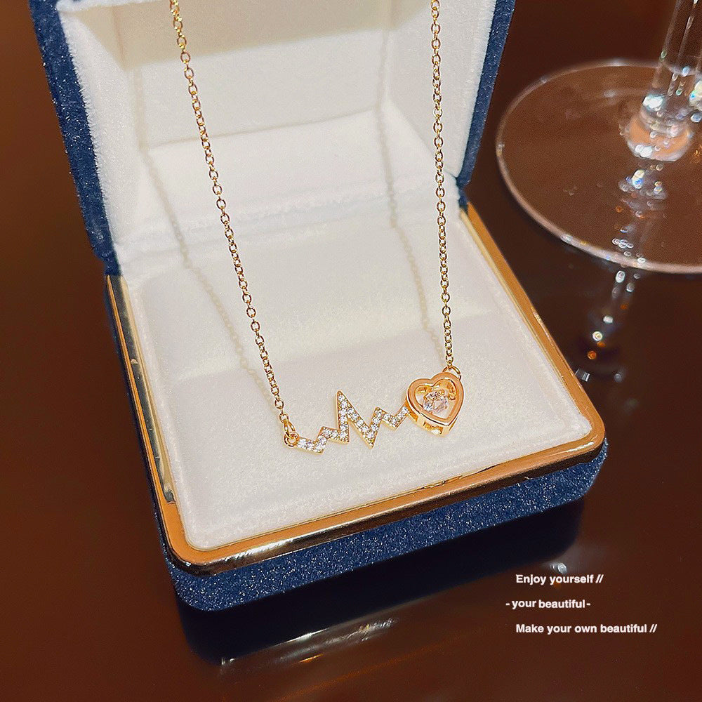 Fashion Titanium Steel Necklace Ins Advanced Sense Light Luxury Minority Design - FASHIONKULTUR