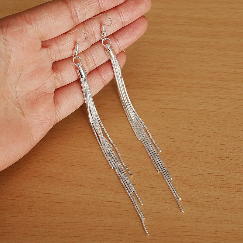 Long Tassel Earrings - FASHIONKULTUR