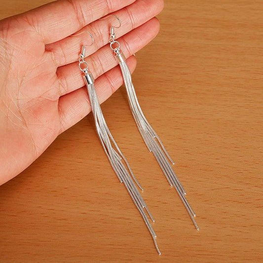 Long Tassel Earrings - FASHIONKULTUR