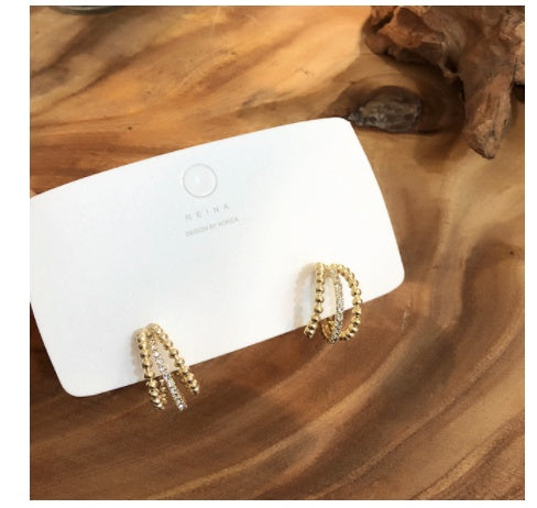 Retro temperament all-match earrings - FASHIONKULTUR