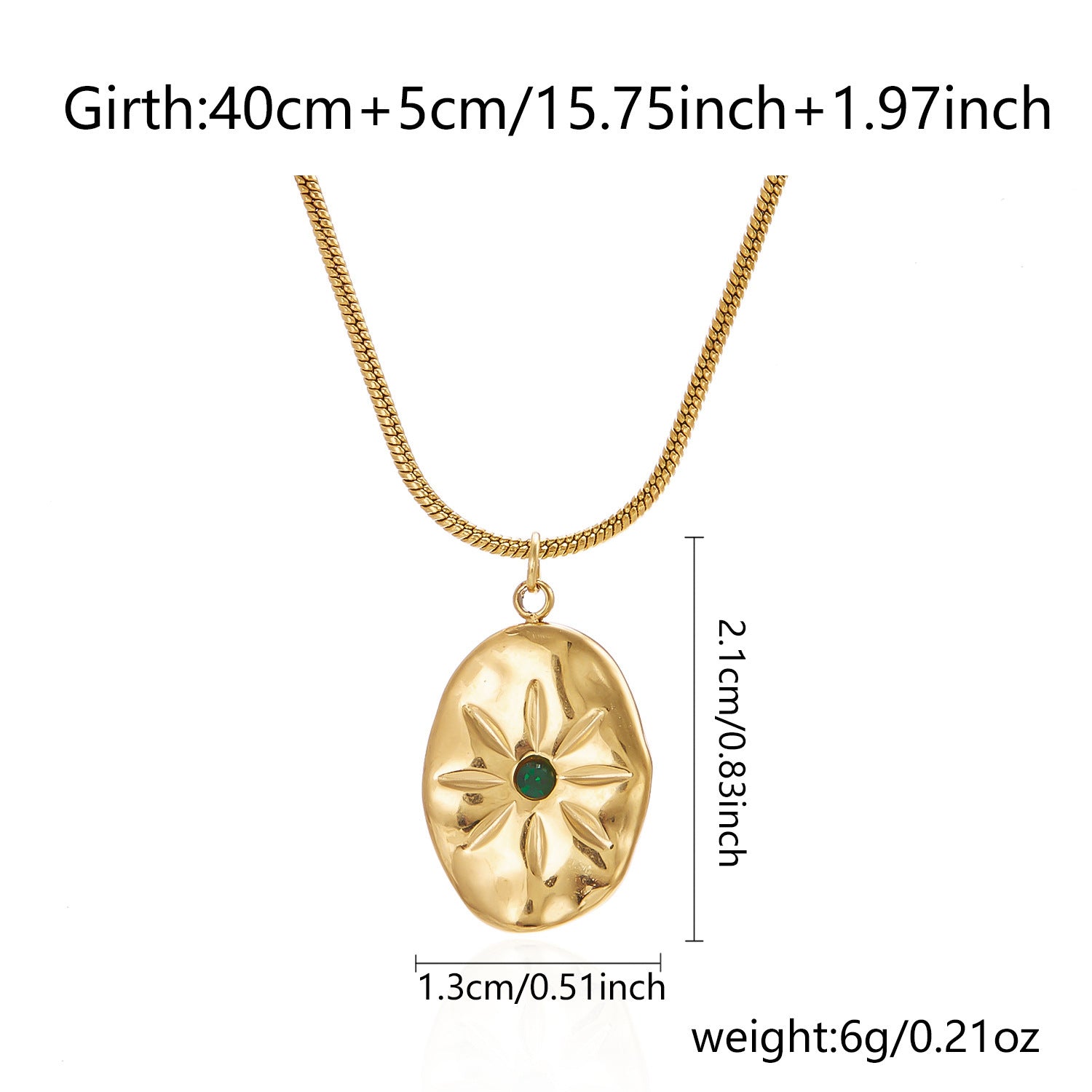 Women's Stainless Steel Necklace Fashion Hollowed-out - FASHIONKULTUR