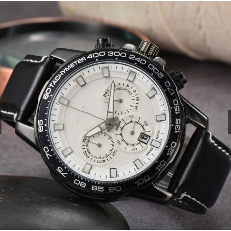 Men's Day Six-pin Full-function Quartz Watch - FASHIONKULTUR