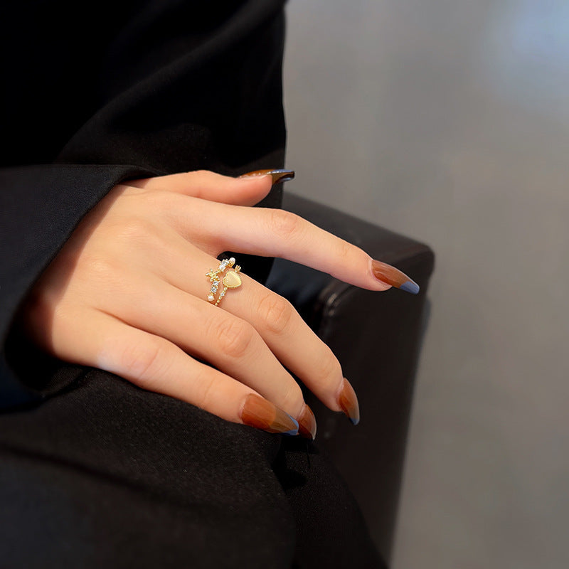 Niche High Design Opal Ring - FASHIONKULTUR