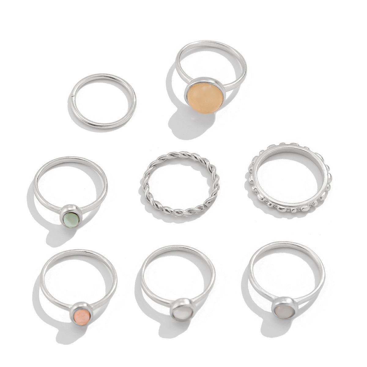Golden Elegance Bridal Set with All-match Suit Ring - FASHIONKULTUR