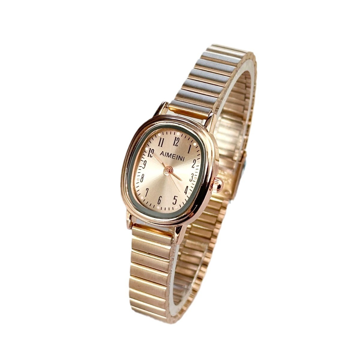 Oval Disk Women's Retro Digital Simple Watch - FASHIONKULTUR
