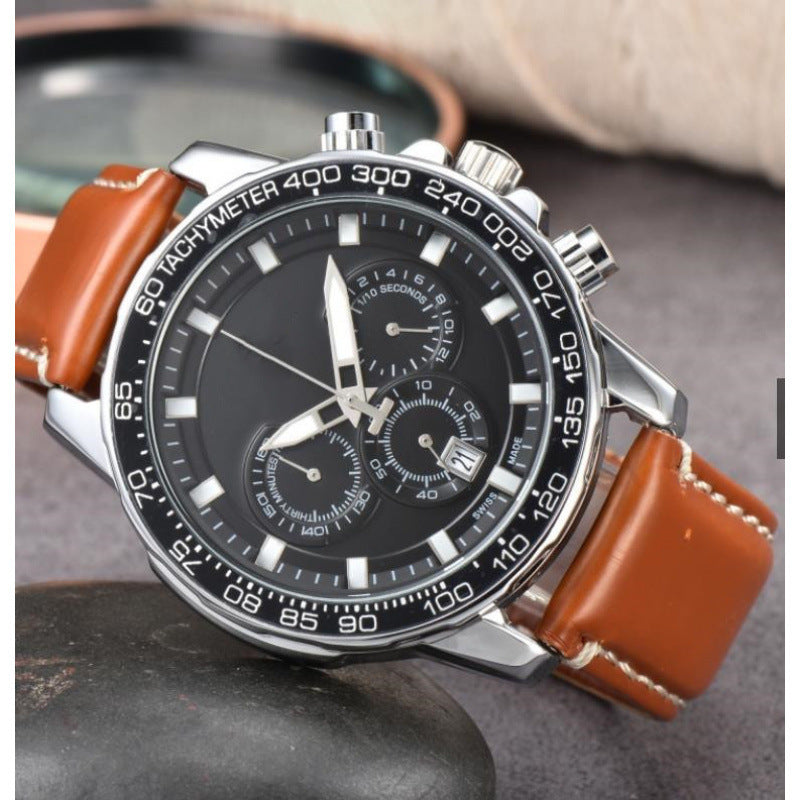 Men's Day Six-pin Full-function Quartz Watch - FASHIONKULTUR