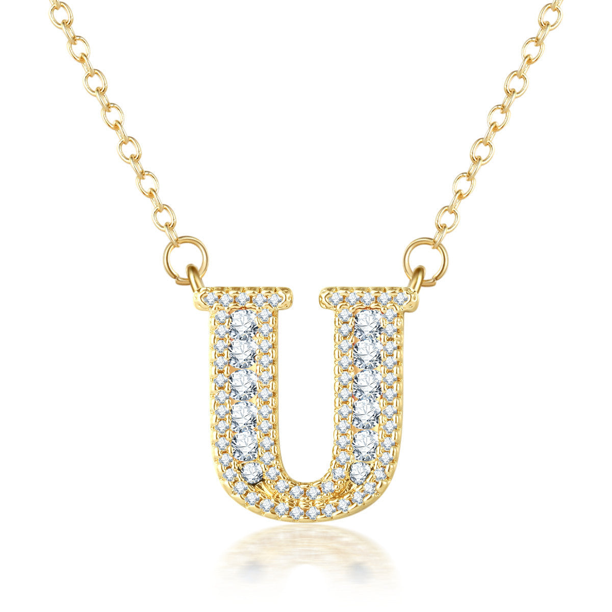 26 letters pendant necklace - FASHIONKULTUR