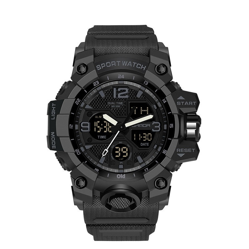 Electronic Youth Student Fashion Trend Cool Men's Watch - FASHIONKULTUR