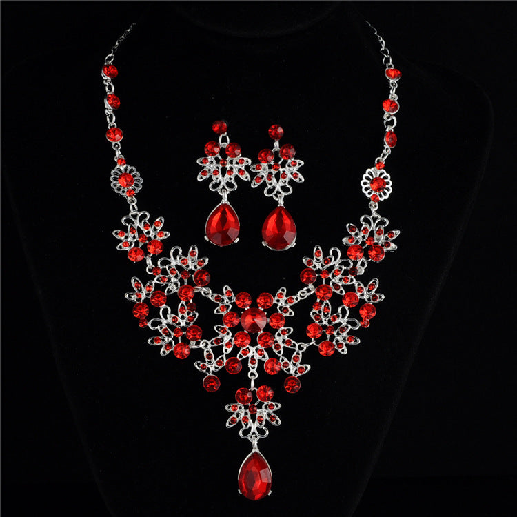Necklace Earrings Temperament Wedding Accessories Women - FASHIONKULTUR