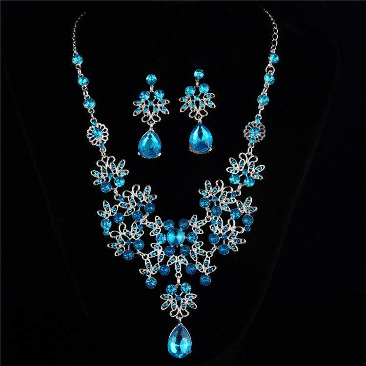 Necklace Earrings Temperament Wedding Accessories Women - FASHIONKULTUR