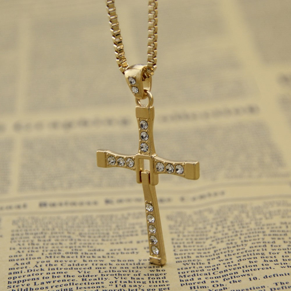 Dominic Toretto Cross Men's Necklace - FASHIONKULTUR