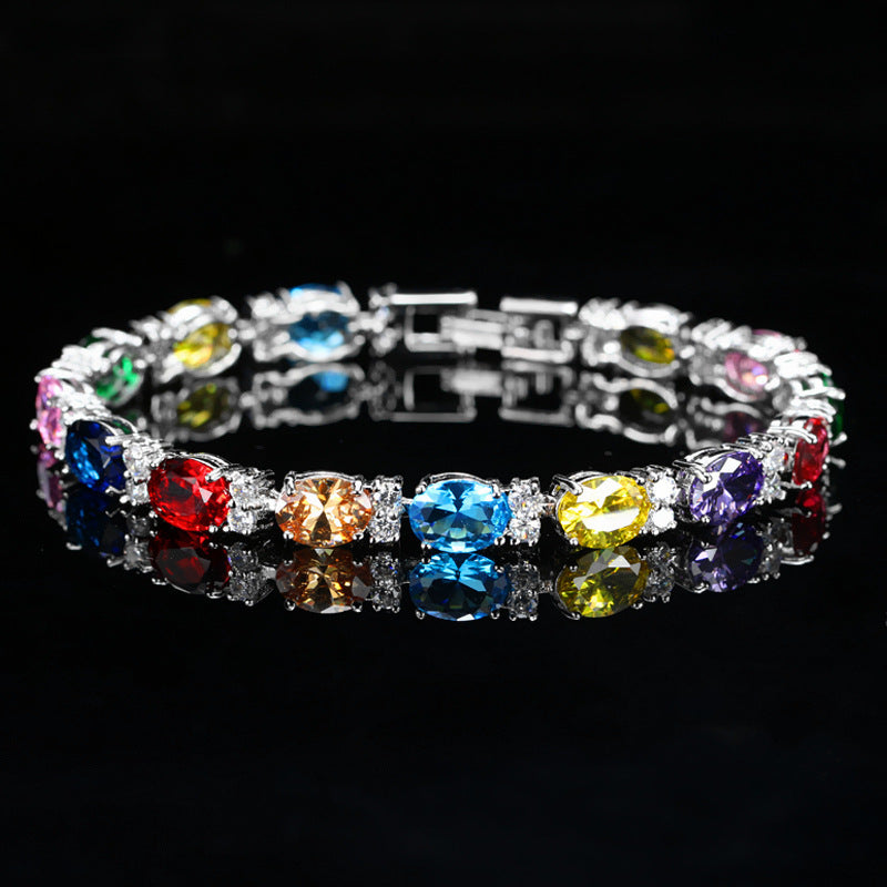 Zircon Lady's Bracelet Is Simple And Upscale - FASHIONKULTUR