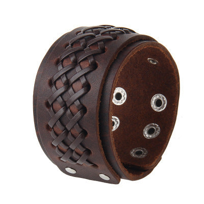 Multi-layer vintage cowhide rope - FASHIONKULTUR