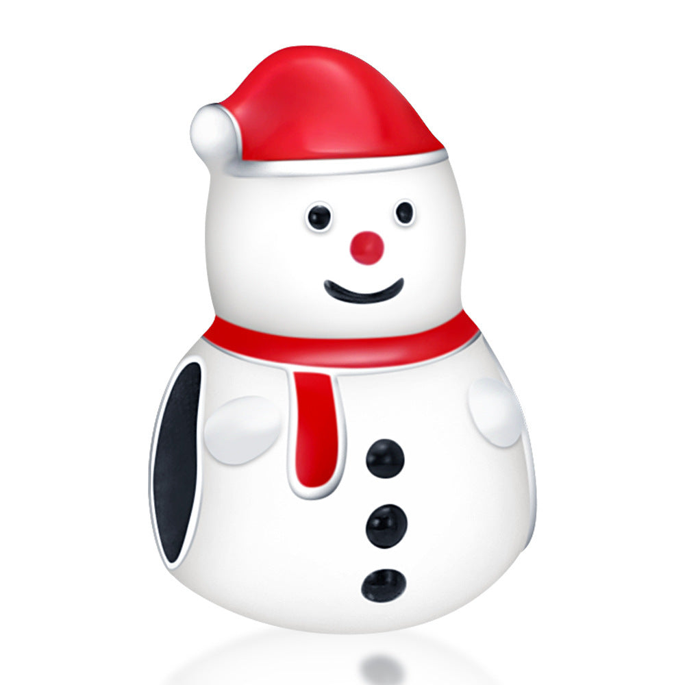 Christmas Style Snowman Beads DIY Accessories - FASHIONKULTUR