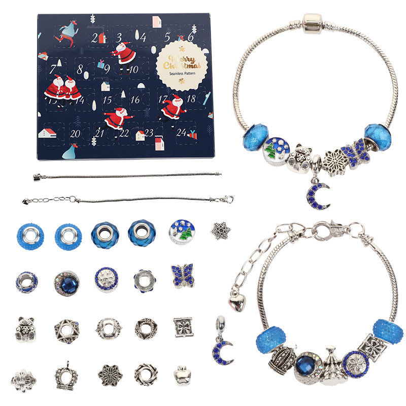 Christmas Bracelet Beads Gift Box Jewelry Set - FASHIONKULTUR