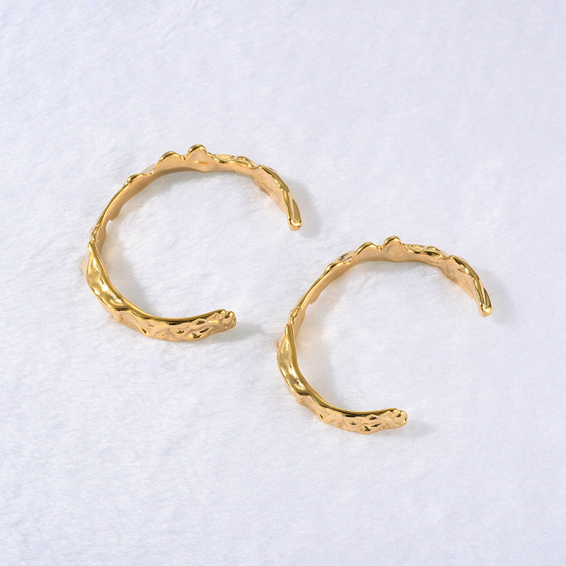 European And American Retro Bracelet Burning Lava Irregular Bracelet - FASHIONKULTUR
