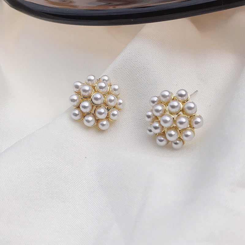 Pineapple Starfish Pearl Earrings - FASHIONKULTUR
